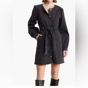 Habitual black denim dress ( size medium)